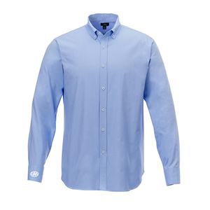 Men’s Long Sleeve Dress Shirt - OXFORD BLUE